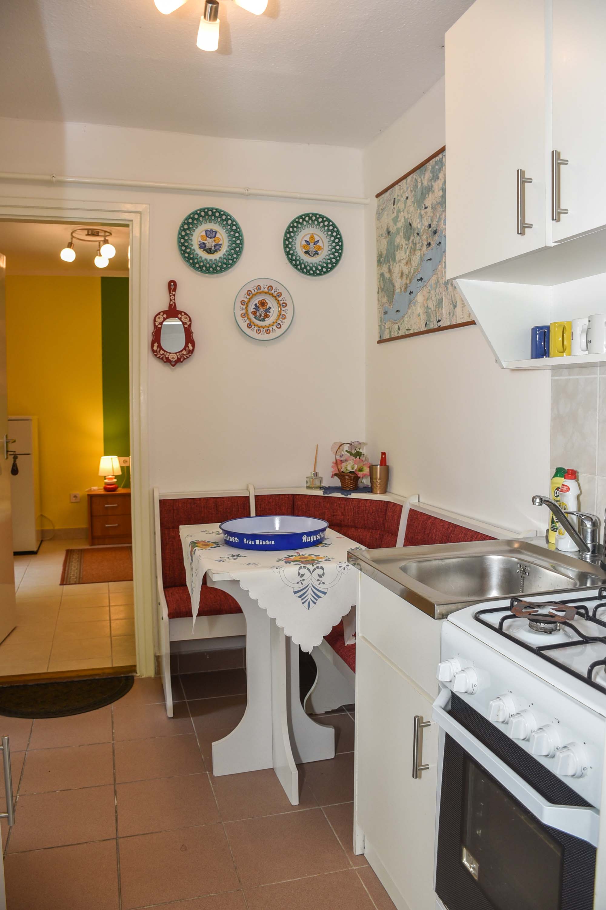 A „B” épület apartmanja