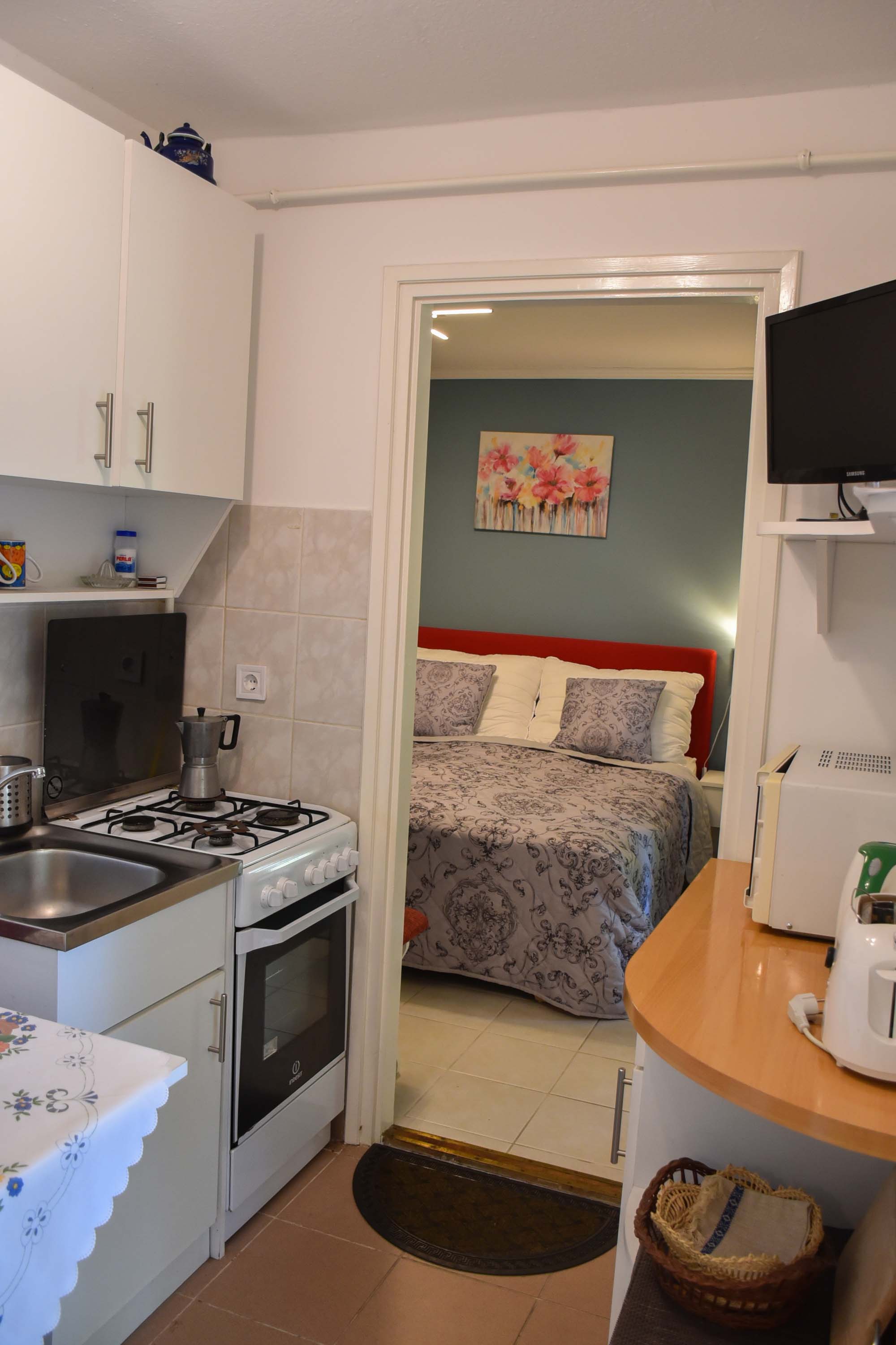 A „B” épület apartmanja