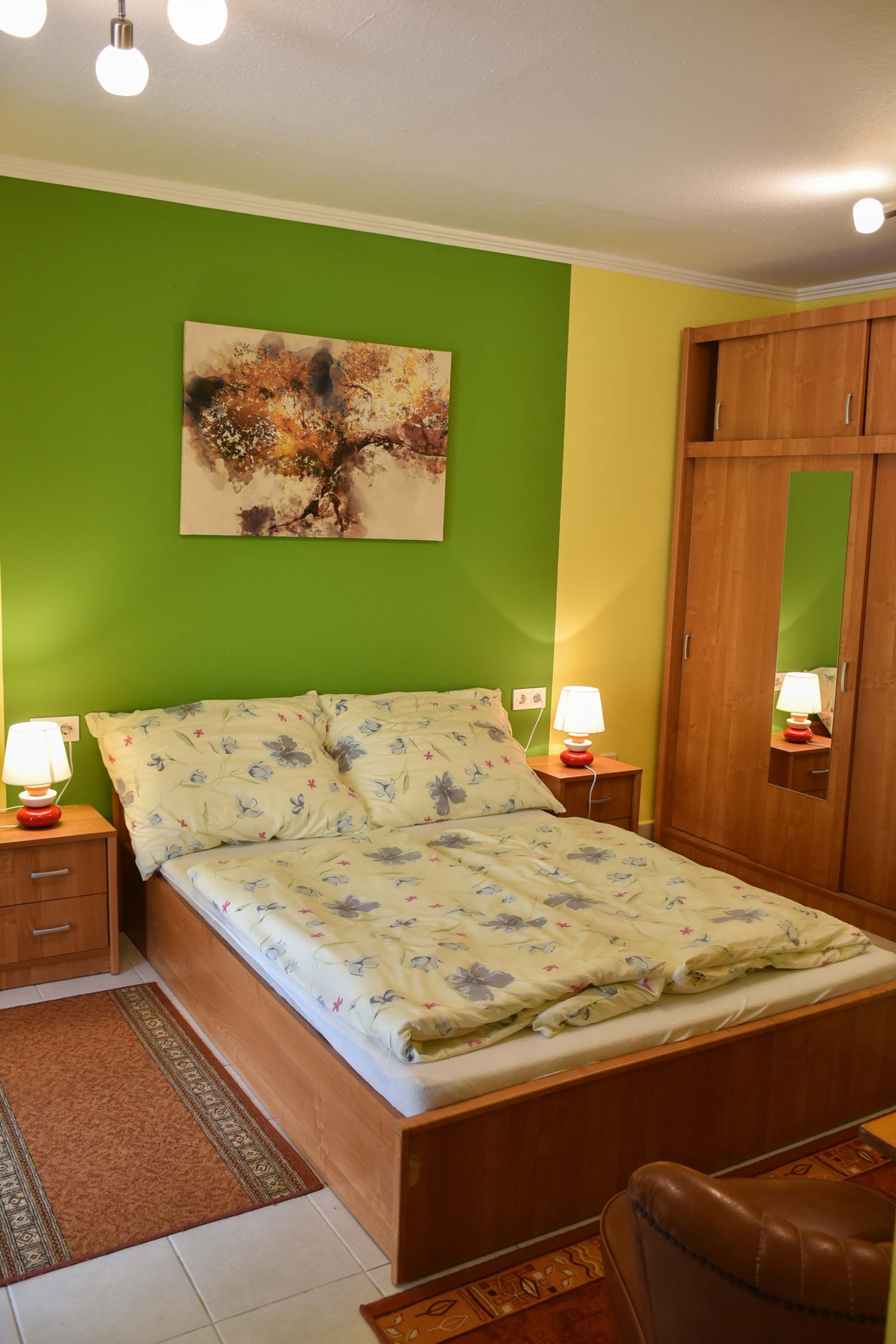 A „B” épület apartmanja