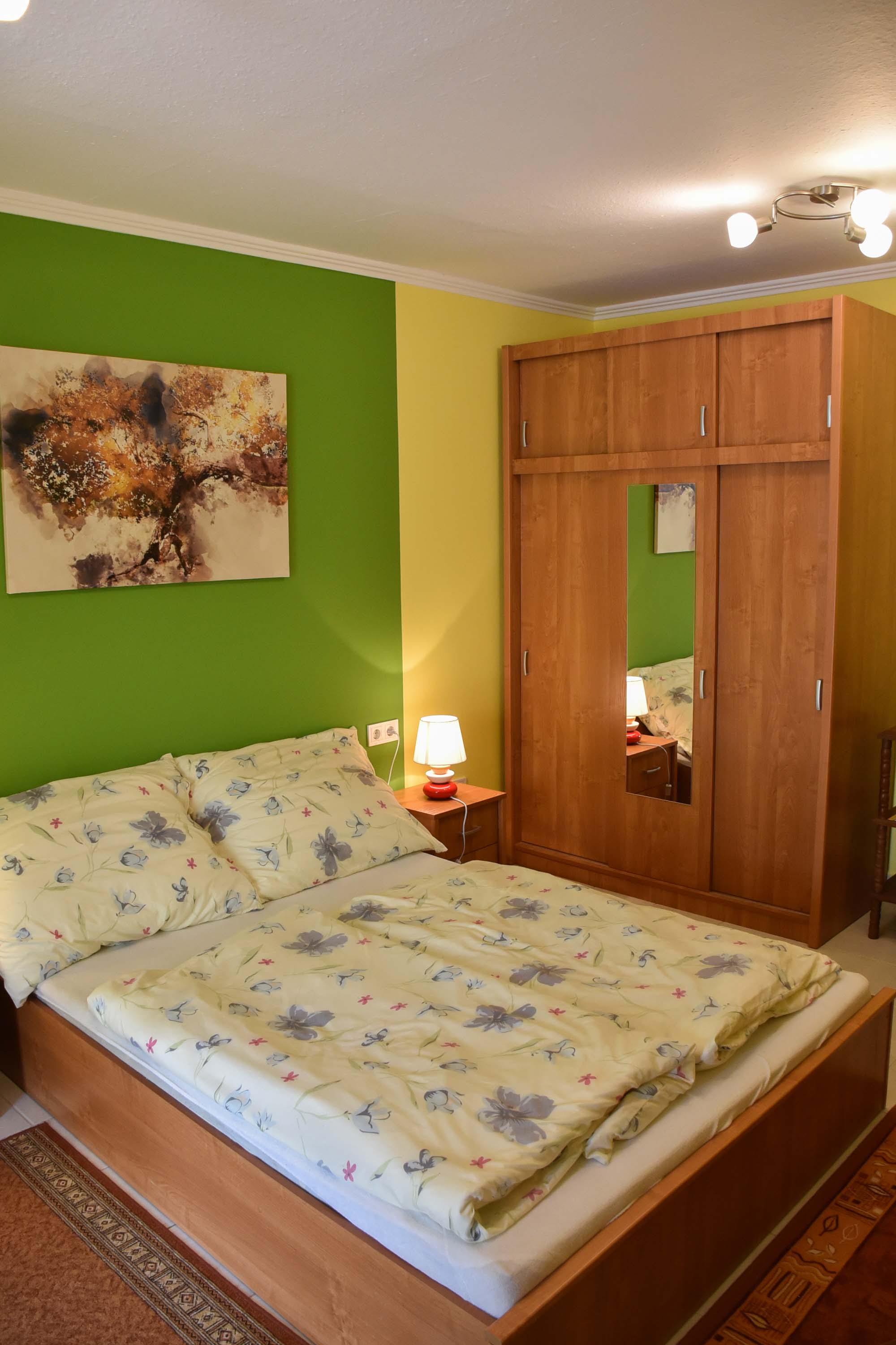 A „B” épület apartmanja